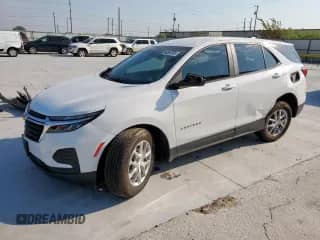 2022 Chevrolet Equinox LS с VIN 2GNAXHEV2N6102277, выставлен на аукционе Copart как лот 80587085 с пробегом 73 625 миль миль и Списание • Salvage title. История ставок и продаж доступна на DreamBid. Изображение 1.