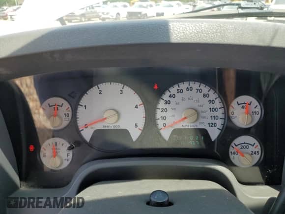 2006 Dodge RAM with VIN 3D3LX38C26G267273, listed as a Copart auction lot 57821795 with 161,967 mi miles and Salvage title. Bid and sale history available at DreamBid. Image 9.