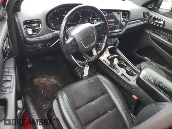 2021 Dodge Durango GT Plus with VIN 1C4RDHDG7MC878207, listed as a Copart auction lot 67483005 with 132,604 mi miles and Non repairable. Bid and sale history available at DreamBid. Image 8.