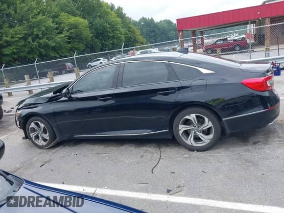 2018 Honda Accord EX-L with VIN 1HGCV1F54JA055409, listed as a IAAI auction lot 42936321 with 116,084 mi miles and . Bid and sale history available at DreamBid. Image 15.