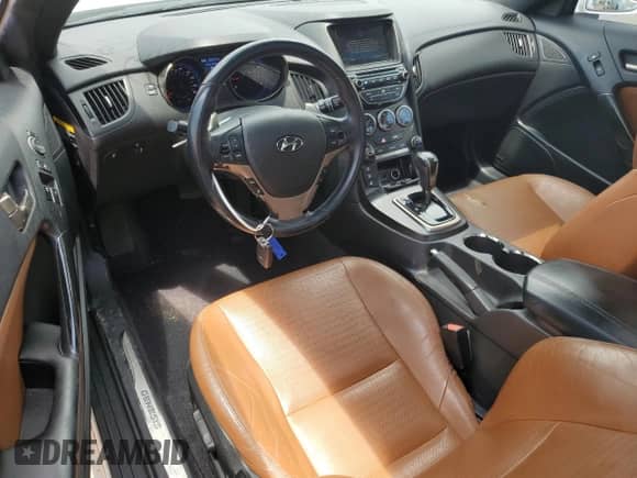 2014 Hyundai Genesis Coupe Ultimate с VIN KMHHU6KJ8EU118146, выставлен на аукционе Copart как лот 61331655 с пробегом 83 614 миль миль и Списание • Salvage title. История ставок и продаж доступна на DreamBid. Изображение 8.