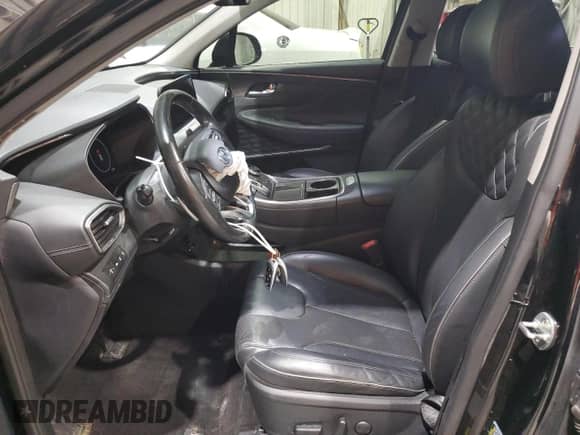 2021 Hyundai Santa Fe SEL Premium with VIN KM8S3DA15MU013304, listed as a Copart auction lot 70928385 with 99,708 mi miles and Salvage title. Bid and sale history available at DreamBid. Image 7.