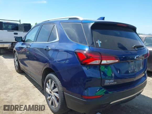 2023 Chevrolet Equinox Premier с VIN 3GNAXNEG1PL181195, выставлен на аукционе IAAI как лот 42290838 с пробегом 77 455 миль миль и . История ставок и продаж доступна на DreamBid. Изображение 3.