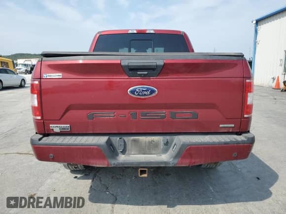 2019 Ford F-150 XL with VIN 1FTEW1E40KKE33699, listed as a Copart auction lot 72054375 with 54,285 mi miles and Salvage title. Bid and sale history available at DreamBid. Image 6.