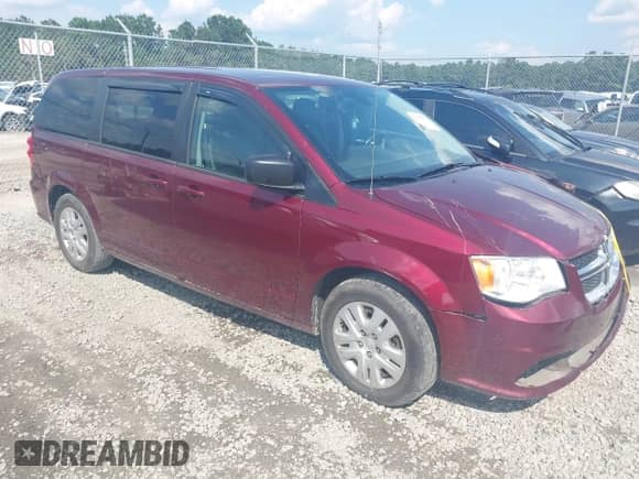 2018 Dodge Grand Caravan SE Plus with VIN 2C4RDGBGXJR304474, listed as a IAAI auction lot 43266279 with 124,056 mi miles and . Bid and sale history available at DreamBid. Image 1.