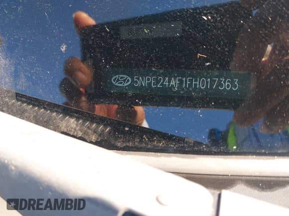 2015 Hyundai Sonata SE with VIN 5NPE24AF1FH017363, listed as a IAAI auction lot 43485879 with 100,239 mi miles and . Bid and sale history available at DreamBid. Image 9.