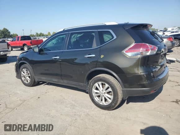 2015 Nissan Rogue SV with VIN 5N1AT2MV8FC911063, listed as a Copart auction lot 84456525 with 85,524 mi miles and Salvage title. Bid and sale history available at DreamBid. Image 2.