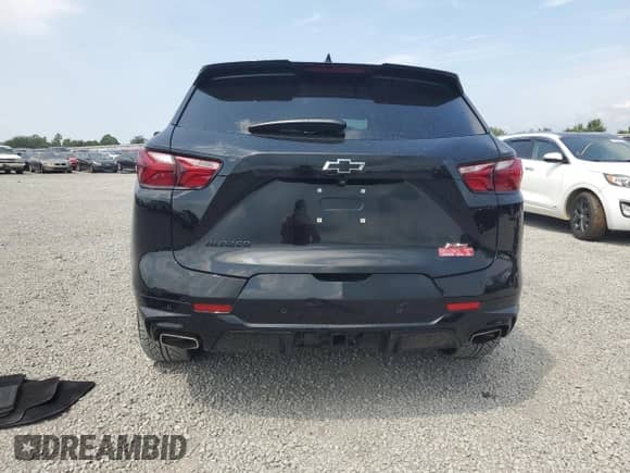 2019 Chevrolet Blazer RS with VIN 3GNKBERS4KS610023, listed as a Copart auction lot 66990865 with 80,907 mi miles and Salvage title. Bid and sale history available at DreamBid. Image 6.