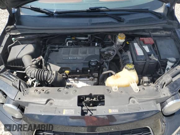 2016 Chevrolet Sonic LTZ with VIN 1G1JE5SB5G4164616, listed as a Copart auction lot 68568755 with 132,958 mi miles and Salvage title. Bid and sale history available at DreamBid. Image 11.