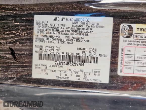 2014 Ford Mustang Premium z VIN 1ZVBP8AM8E5292704, wystawiony jako Copart lot #90948315 z przebiegiem 112 396 mil mil oraz Czysty tytuł • Clean title. Historia ofert i sprzedaży dostępna na DreamBid. Obrazek 12.