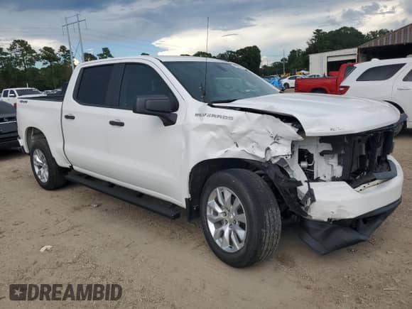 2020 Chevrolet Silverado 1500 Custom с VIN 3GCUYBEF1LG198736, выставлен на аукционе Copart как лот 60154365 с пробегом 48 947 миль миль и Списание • Salvage title. История ставок и продаж доступна на DreamBid. Изображение 4.