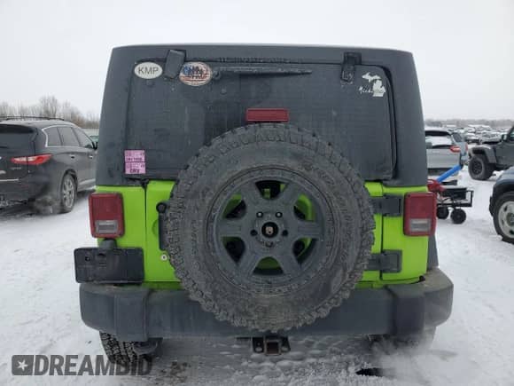 2013 Jeep Wrangler Sport with VIN 1C4AJWAG4DL559099, listed as a Copart auction lot 45675895 with 59,898 mi miles and Clean title. Bid and sale history available at DreamBid. Image 6.