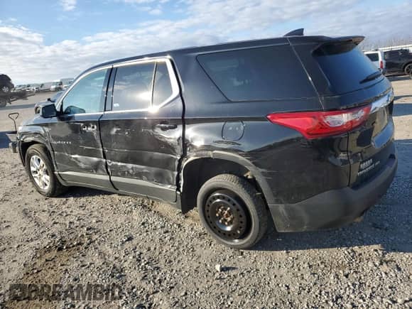 2020 Chevrolet Traverse LS z VIN 1GNEVLKW3LJ115532, wystawiony jako Copart lot #86218864 z przebiegiem 146 204 mil mil oraz Szkoda całkowita • Salvage title. Historia ofert i sprzedaży dostępna na DreamBid. Obrazek 2.