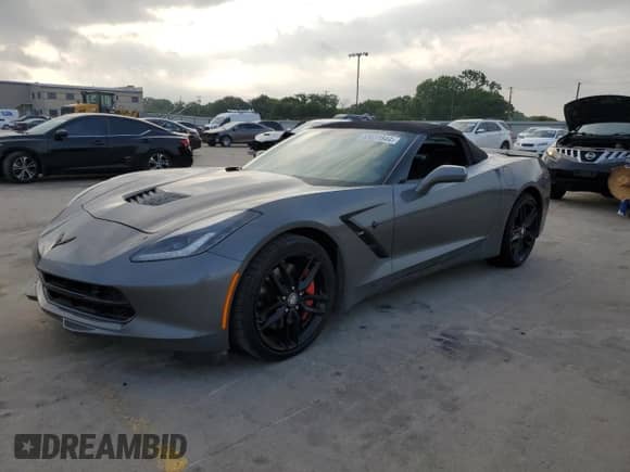 2016 Chevrolet Corvette Z51 2LT with VIN 1G1YK3D76G5122941, listed as a Copart auction lot 53631844 with 58,104 mi miles and Clean title. Bid and sale history available at DreamBid. Image 1.
