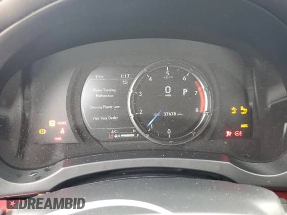 2021 Lexus IS 350 F Sport with VIN JTHGZ1B27M5039524, listed as a Copart auction lot 85511625 with 37,678 mi miles and Salvage title. Bid and sale history available at DreamBid. Image 9.