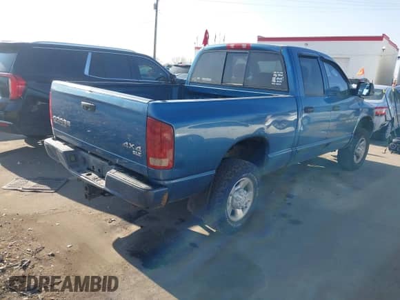 2004 Dodge 2500 SLT with VIN 3D7KU28C74G180432, listed as a IAAI auction lot 41336060 with 185,303 mi miles and . Bid and sale history available at DreamBid. Image 4.
