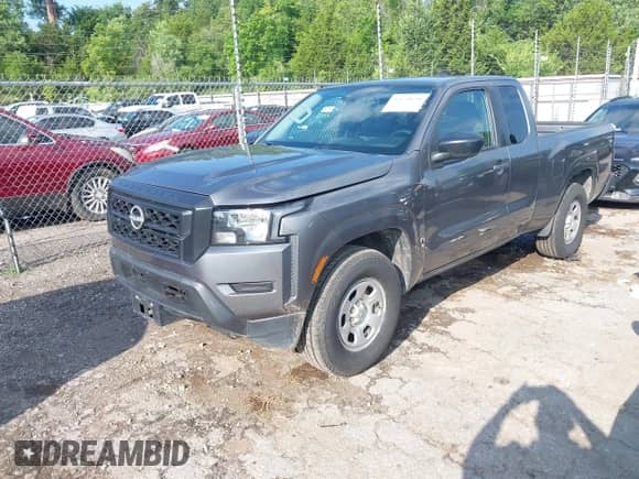 2022 Nissan Frontier S with VIN 1N6ED1CLXNN649236, listed as a IAAI auction lot 42678651 with 37,087 mi miles and . Bid and sale history available at DreamBid. Image 2.