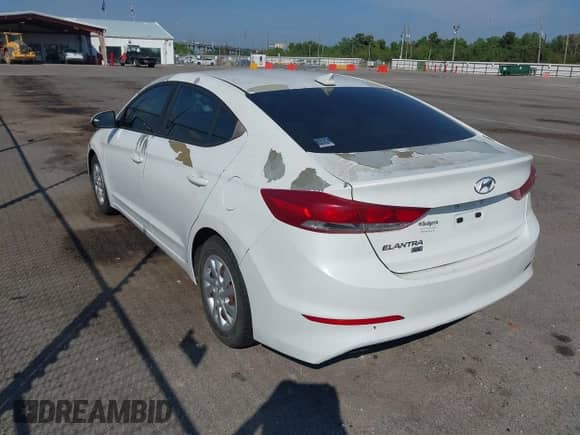 2017 Hyundai Elantra SE with VIN 5NPD74LF1HH162268, listed as a IAAI auction lot 43223172 with 53,603 mi miles and . Bid and sale history available at DreamBid. Image 3.