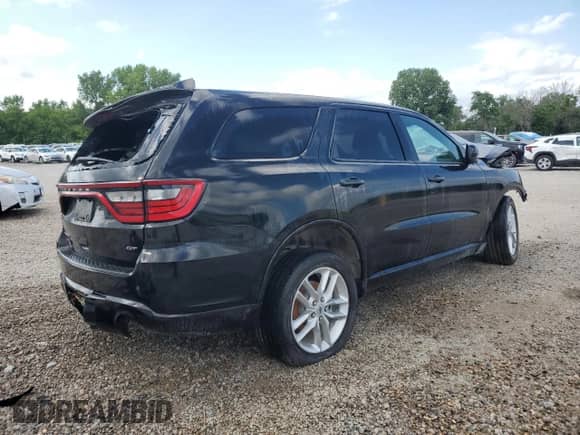 2025 Dodge Durango GT z VIN 1C4RDJDG3SC503354, wystawiony jako Copart lot #64288865 z przebiegiem 11 111 mil mil oraz Czysty tytuł • Clean title. Historia ofert i sprzedaży dostępna na DreamBid. Obrazek 3.