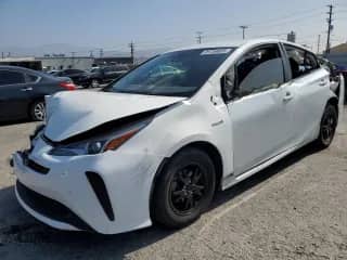 2020 Toyota Prius L Eco with VIN JTDKARFU9L3125232, listed as a Copart auction lot 85759605 with 161,343 mi miles and Salvage title. Bid and sale history available at DreamBid. Image 1.
