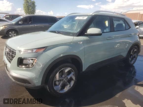2025 Hyundai Venue SEL with VIN KMHRC8A39SU355214, listed as a Copart auction lot 84469275 with 16,135 mi miles and Salvage title. Bid and sale history available at DreamBid. Image 1.
