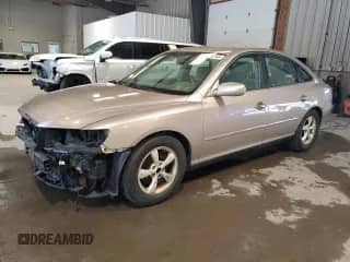 2007 Hyundai Azera GLS с VIN KMHFC46D57A209656, выставлен на аукционе Copart как лот 61569745 с пробегом 149 960 миль миль и Списание • Salvage title. История ставок и продаж доступна на DreamBid. Изображение 1.