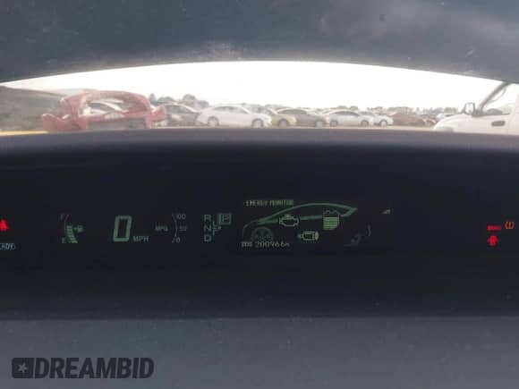 2011 Toyota Prius I with VIN JTDKN3DU3B1426187, listed as a IAAI auction lot 42380538 with 200,966 mi miles and . Bid and sale history available at DreamBid. Image 7.