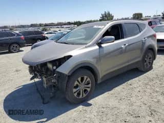 2014 Hyundai Santa Fe z VIN 5XYZUDLB6EG208076, wystawiony jako Copart lot #71499775 z przebiegiem 138 162 mil mil oraz Szkoda całkowita • Salvage title. Historia ofert i sprzedaży dostępna na DreamBid. Obrazek 1.