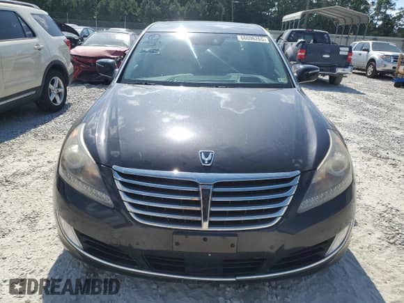 2015 Hyundai Equus Signature with VIN KMHGH4JH5FU093341, listed as a Copart auction lot 66696265 with 108,472 mi miles and Salvage title. Bid and sale history available at DreamBid. Image 5.