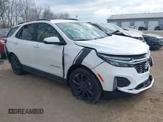 2023 Chevrolet Equinox RS с VIN 3GNAXMEG7PL203601, выставлен на аукционе IAAI как лот 41913587 с пробегом 12 837 миль миль и . История ставок и продаж доступна на DreamBid. Изображение 1.