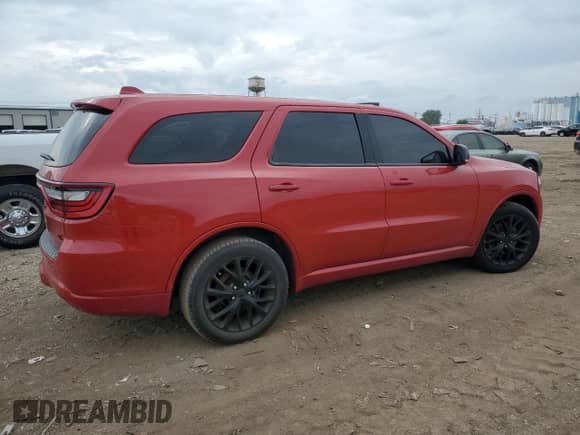 2015 Dodge Durango R/T with VIN 1C4SDJCT3FC120665, listed as a Copart auction lot 71493095 with 93,503 mi miles and Salvage title. Bid and sale history available at DreamBid. Image 3.