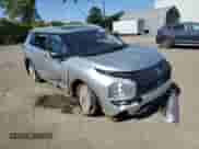 2024 Mitsubishi Outlander SE with VIN JA4T5VA91RZ620822, listed as a Copart auction lot 80783595 with 17,301 mi miles and Salvage title. Bid and sale history available at DreamBid. Image 4.