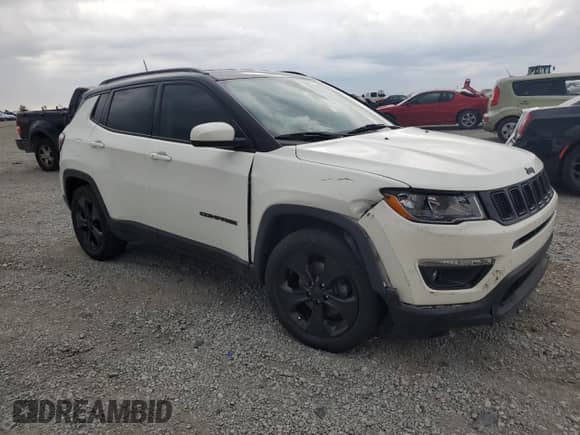 2020 Jeep Compass Altitude с VIN 3C4NJCBB4LT147531, выставлен на аукционе Copart как лот 82232885 с пробегом 64 469 миль миль и Списание • Salvage title. История ставок и продаж доступна на DreamBid. Изображение 4.