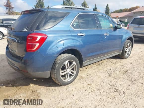 2017 Chevrolet Equinox Premier z VIN 2GNFLGEK8H6130736, wystawiony jako IAAI lot #43560015 z przebiegiem 159 052 mil mil oraz . Historia ofert i sprzedaży dostępna na DreamBid. Obrazek 4.