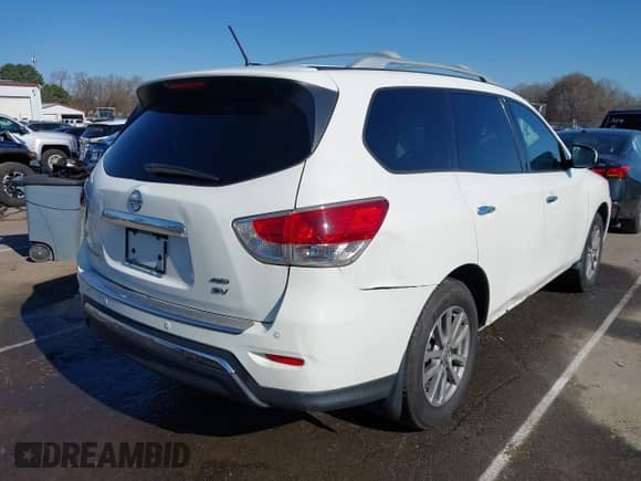 2015 Nissan Pathfinder SL с VIN 5N1AR2MM9FC706759, выставлен на аукционе IAAI как лот 41770969 с пробегом 156 711 миль миль и . История ставок и продаж доступна на DreamBid. Изображение 4.