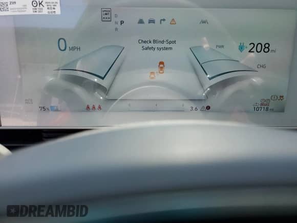 2024 Hyundai Ioniq 5 SE с VIN KM8KM4DE1RU289627, выставлен на аукционе Copart как лот 63325895 с пробегом 10 718 миль миль и Списание • Salvage title. История ставок и продаж доступна на DreamBid. Изображение 9.