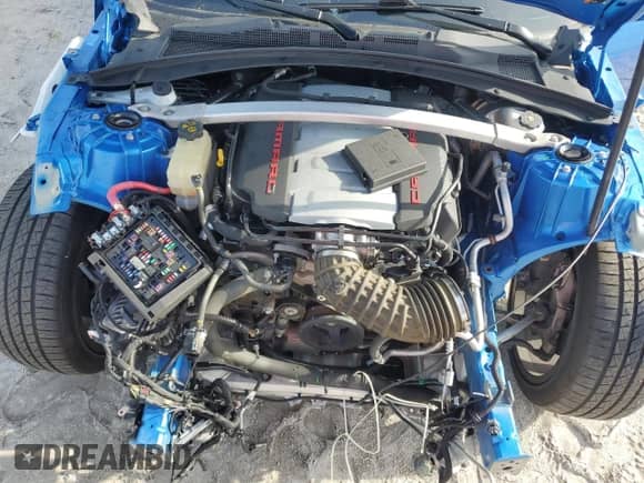 2024 Chevrolet Camaro 2SS с VIN 1G1FH3D76R0115011, выставлен на аукционе Copart как лот 62269385 с пробегом 39 997 миль миль и Списание • Salvage title. История ставок и продаж доступна на DreamBid. Изображение 11.