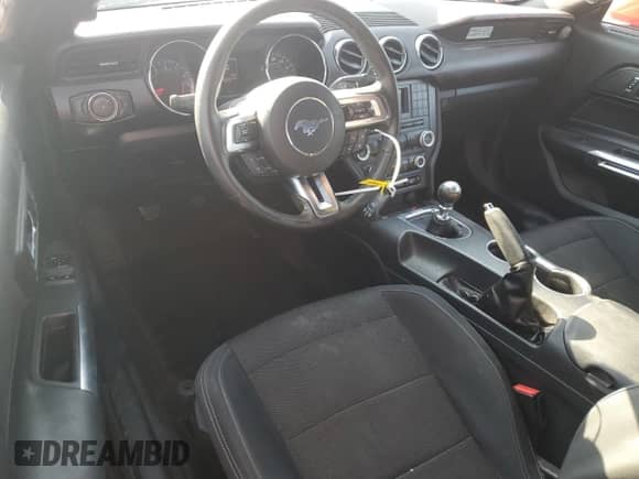 2015 Ford Mustang V6 with VIN 1FA6P8AM2F5414016, listed as a Copart auction lot 83889035 with 113,673 mi miles and Salvage title. Bid and sale history available at DreamBid. Image 8.