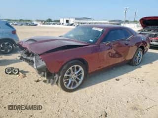 2022 Dodge Challenger GT with VIN 2C3CDZKG1NH223784, listed as a Copart auction lot 69926325 with 52,829 mi miles and Salvage title. Bid and sale history available at DreamBid. Image 1.