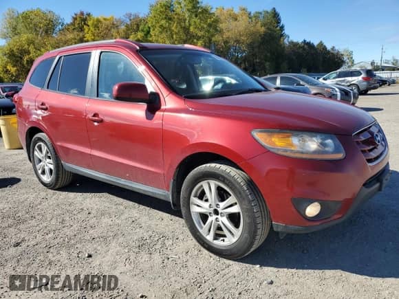 2011 Hyundai Santa Fe GLS with VIN 5XYZGDAG8BG032259, listed as a Copart auction lot 85897675 with 227,591 mi miles and Clean title. Bid and sale history available at DreamBid. Image 4.