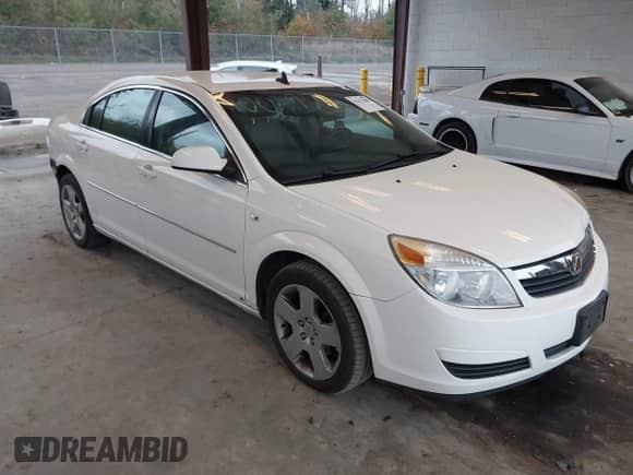 2008 Saturn Aura XE with VIN 1G8ZS57N48F206330, listed as a IAAI auction lot 43423002 with 105,597 mi miles and . Bid and sale history available at DreamBid. Image 1.