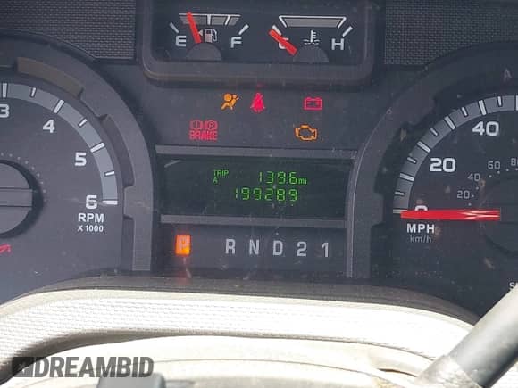 2011 Ford Econoline Cargo Commercial with VIN 1FTSE3EL4BDB39770, listed as a IAAI auction lot 42539014 with 199,289 mi miles and . Bid and sale history available at DreamBid. Image 7.