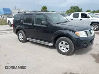2012 Nissan Pathfinder SV with VIN 5N1AR1NN2CC638382, listed as a IAAI auction lot 43463453 with 195,437 mi miles and . Bid and sale history available at DreamBid. Image 1.