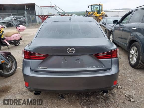 2015 Lexus IS 250 with VIN JTHCF1D2XF5029545, listed as a IAAI auction lot 43084758 with 126,558 mi miles and . Bid and sale history available at DreamBid. Image 17.