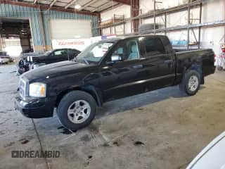 2007 Dodge Dakota SLT with VIN 1D7HW48P57S216294, listed as a Copart auction lot 72020955 with 133,474 mi miles and Clean title. Bid and sale history available at DreamBid. Image 1.