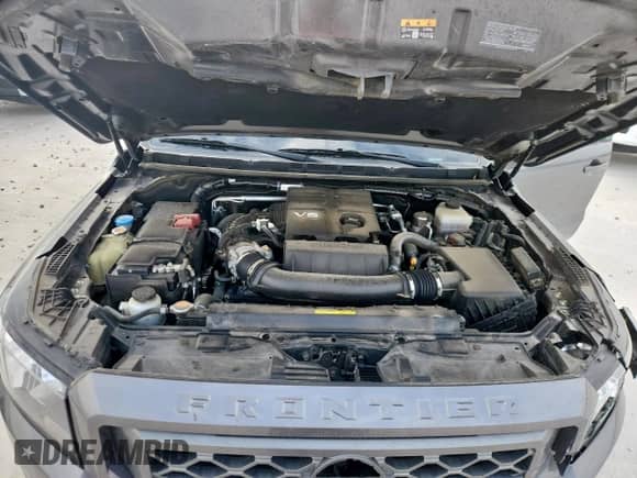 2023 Nissan Frontier S with VIN 1N6ED1EK0PN647051, listed as a Copart auction lot 62260455 with 58,902 mi miles and Salvage title. Bid and sale history available at DreamBid. Image 11.