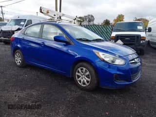 2012 Hyundai Accent GLS with VIN KMHCT4AE2CU222795, listed as a IAAI auction lot 43498133 with 149,546 mi miles and . Bid and sale history available at DreamBid. Image 1.