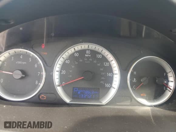 2009 Hyundai Sonata GLS z VIN 5NPET46FX9H405136, wystawiony jako Copart lot #66100625 z przebiegiem 133 721 mil mil oraz Szkoda całkowita • Salvage title. Historia ofert i sprzedaży dostępna na DreamBid. Obrazek 9.