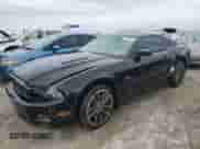 2013 Ford Mustang GT with VIN 1ZVBP8CF6D5284615, listed as a Copart auction lot 75596904 with 40,735 mi miles and Salvage title. Bid and sale history available at DreamBid. Image 1.