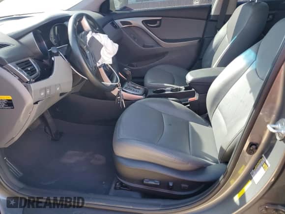 2013 Hyundai Elantra Limited z VIN 5NPDH4AE5DH453051, wystawiony jako Copart lot #80692415 z przebiegiem Nie podano mil oraz Szkoda całkowita • Salvage title. Historia ofert i sprzedaży dostępna na DreamBid. Obrazek 7.